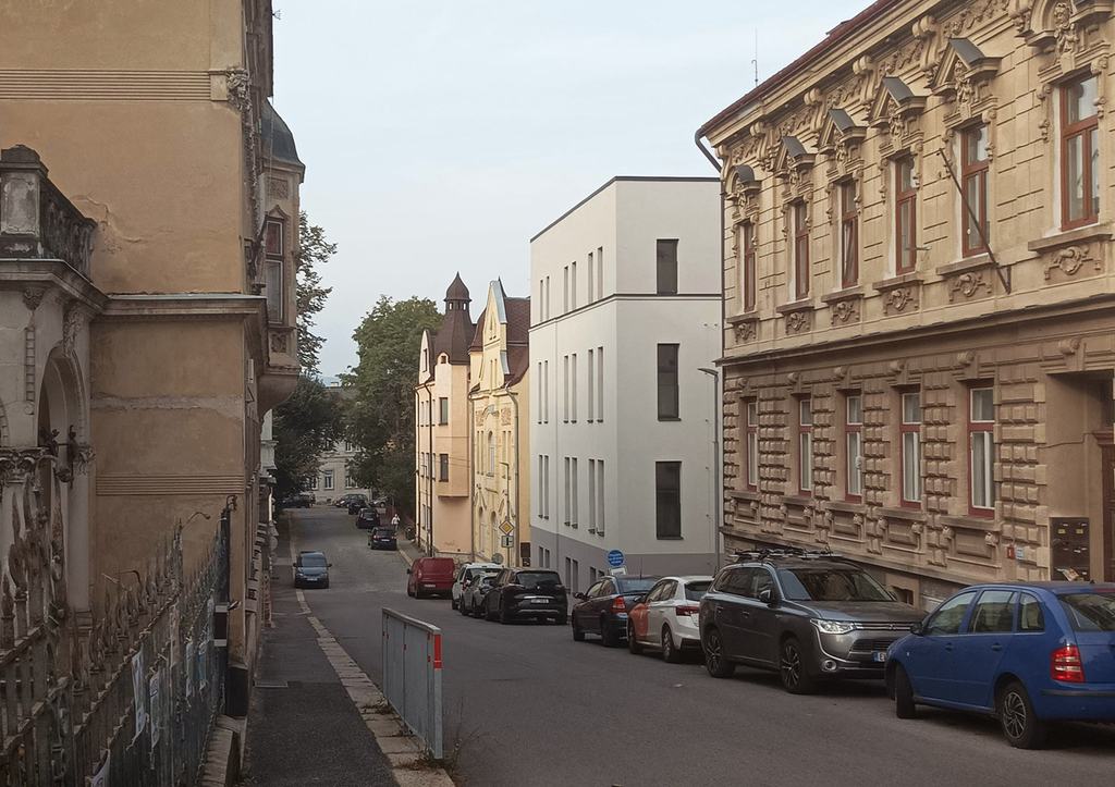 Výsledky práce 32: bytový dům Střelecká